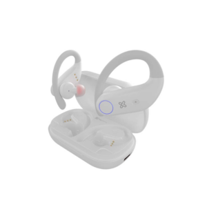 Auricular con microfono klip kte-500wh xtremebuds earph/ bluetooth/ tws blanco