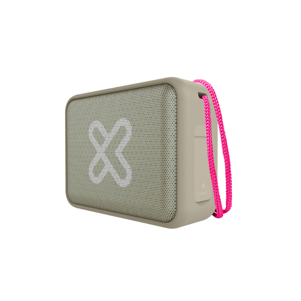 Parlante klip kbs-025bg 6w nitro portatil bt/bat/ipx7/tws beige