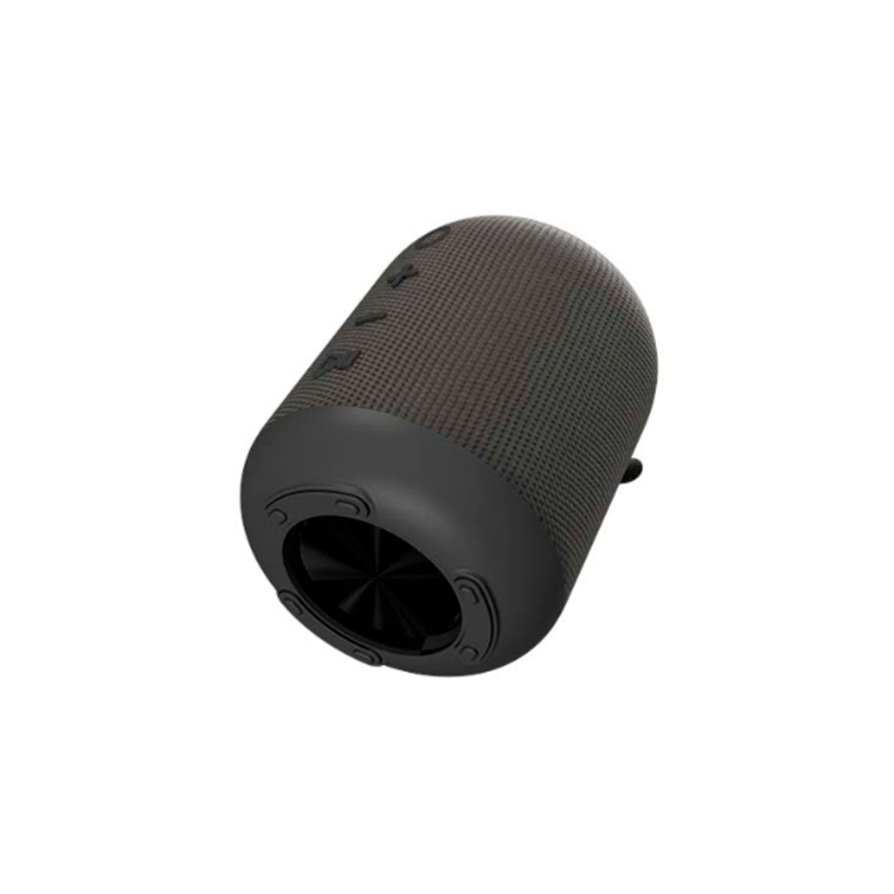 Parlante klip kbs-200bk 12w titan portatil aux/bt/bat/ipx7/tws negro
