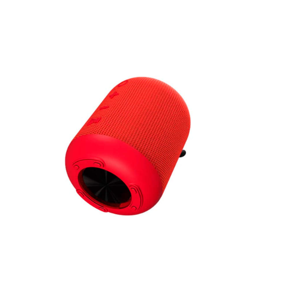 Parlante klip kbs-200rd 12w titan portatil aux/bt/bat/ipx7/tws rojo
