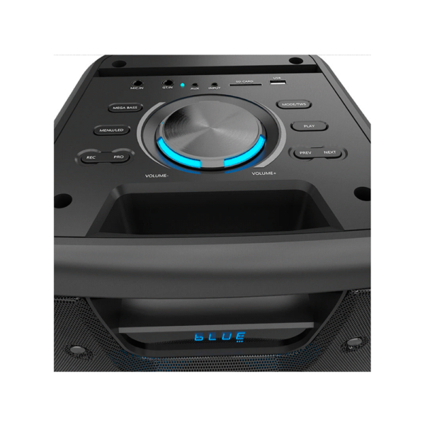 Parlante klip kls-651 1000w charme ii 2.1/bt/usb/sd/biv/negro