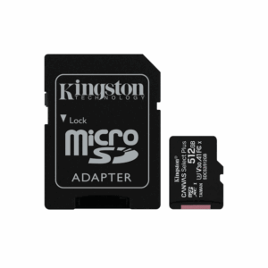 Memoria micro sd kingston 512gb canvas select plus sdcs2/512gb 100/85