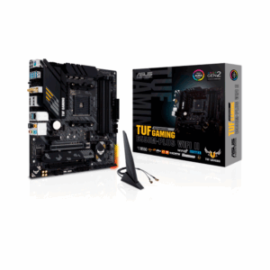 Placa madre asus am4 tuf gaming b550m-plus wifi ii s/ r/ hdmi/ dp/ 2m2/ ddr4/ usb3.2/ matx