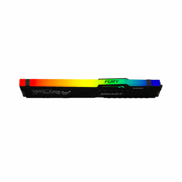 Memoria ram ddr5 32gb 5200 kingston fury beast bk kf552c40bba-32 rgb xmp - Imagen 3
