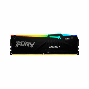 Memoria ram ddr5 32gb 5200 kingston fury beast bk kf552c40bba-32 rgb xmp