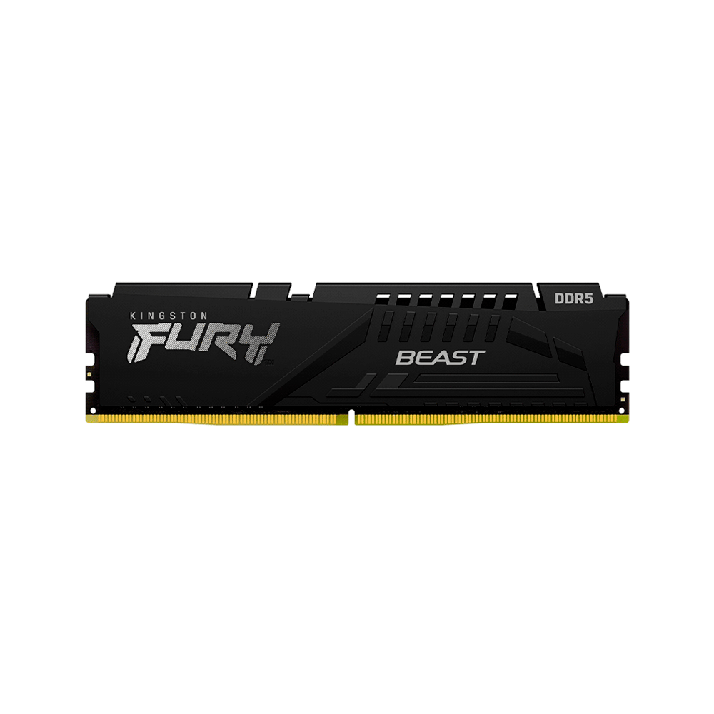 Memoria ram ddr5 32gb 5600 kingston fury beast bk kf556c40bb-32 xmp