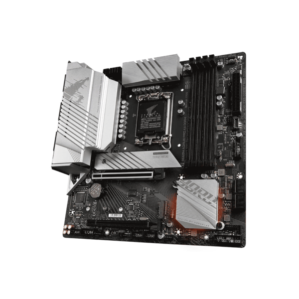 Placa madre gigabyte 1700 b660m aorus pro ax ddr4 s/r/hdmi/dp/2m2/usb3.2/wifi/matx