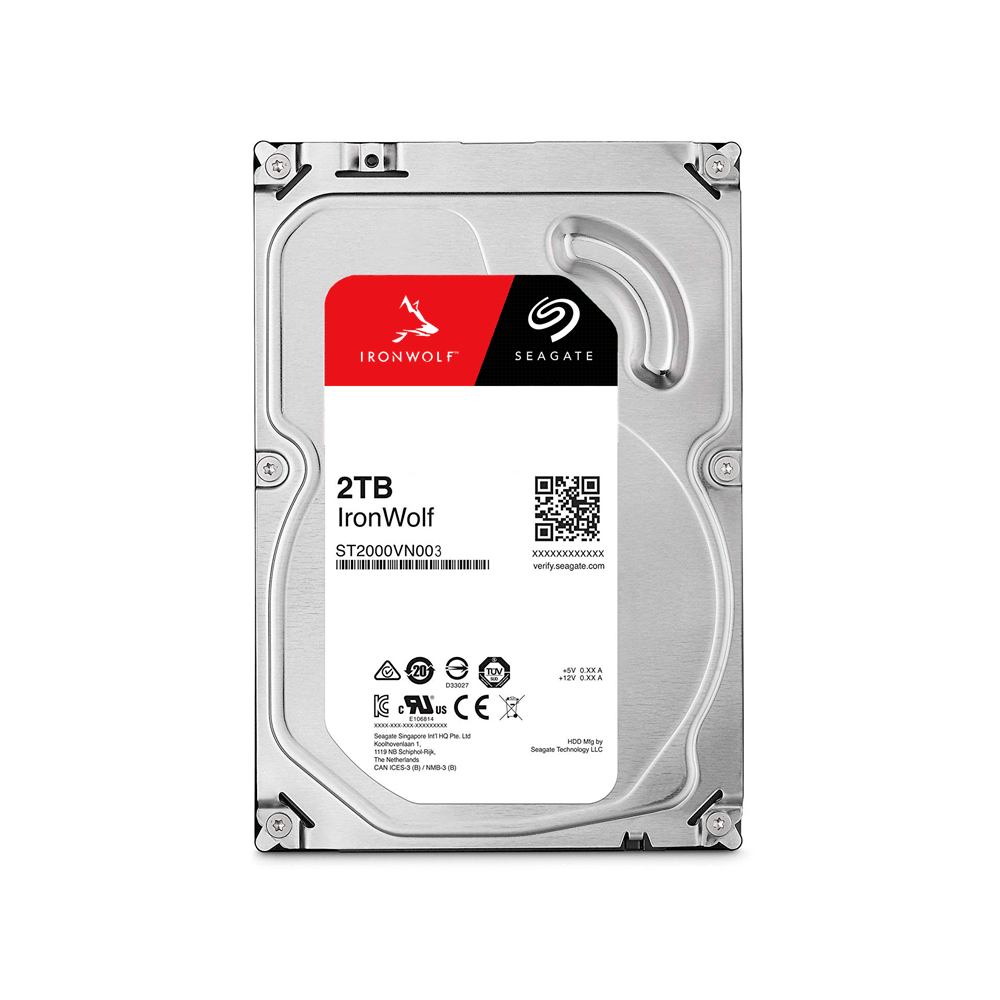 Disco duro sata3 2tb seagate 5400 64mb ironwolf nas st2000vn003