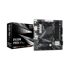Placa madre asrock am4 b450m pro4 r2.0 v/s/r/hdmi/dvi/2m2/ddr4/usb3.2/matx