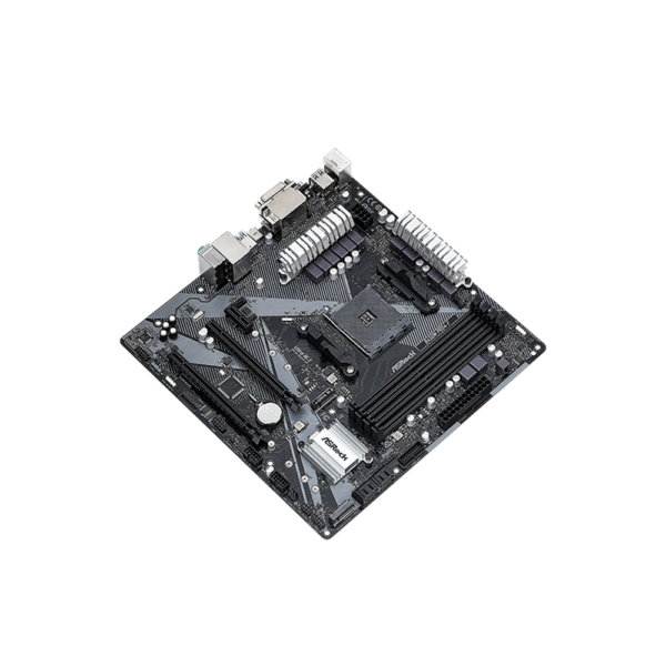 Placa madre asrock am4 b450m pro4 r2.0 v/s/r/hdmi/dvi/2m2/ddr4/usb3.2/matx