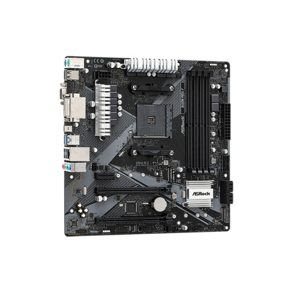 Placa madre asrock am4 b450m pro4 r2.0 v/s/r/hdmi/dvi/2m2/ddr4/usb3.2/matx