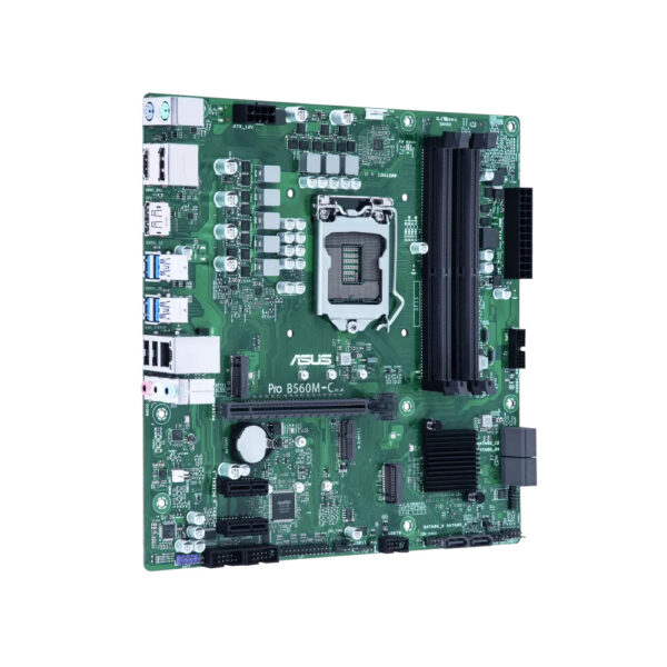 Placa madre asus 1200 b560m-c/csm pro s/r/hdmi/dp/2m2/ddr4/usb3.2/matx