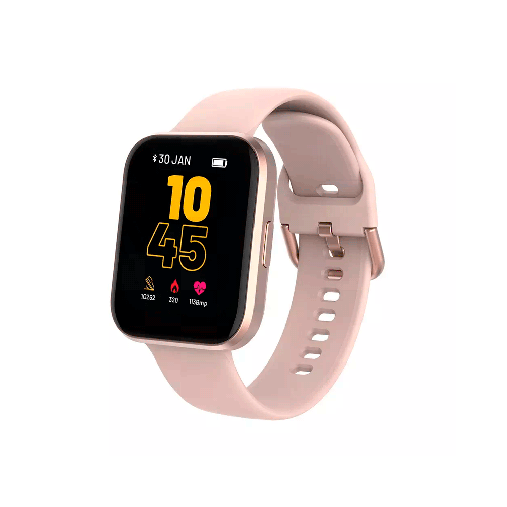 Smartwatch multilaser es435 m1 rosado android/ios/bt/hora/lector msm