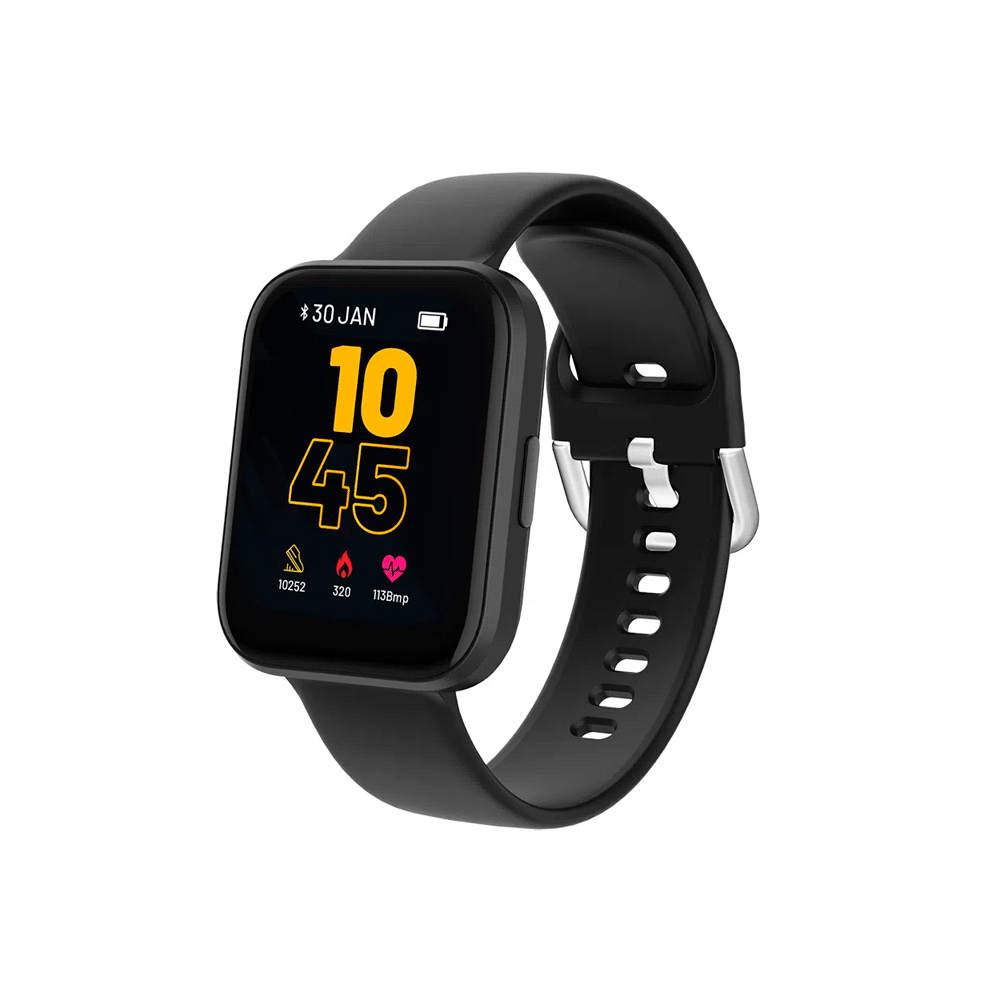 Smartwatch multilaser es434 m1 negro android/ios/bt/hora/lector msm