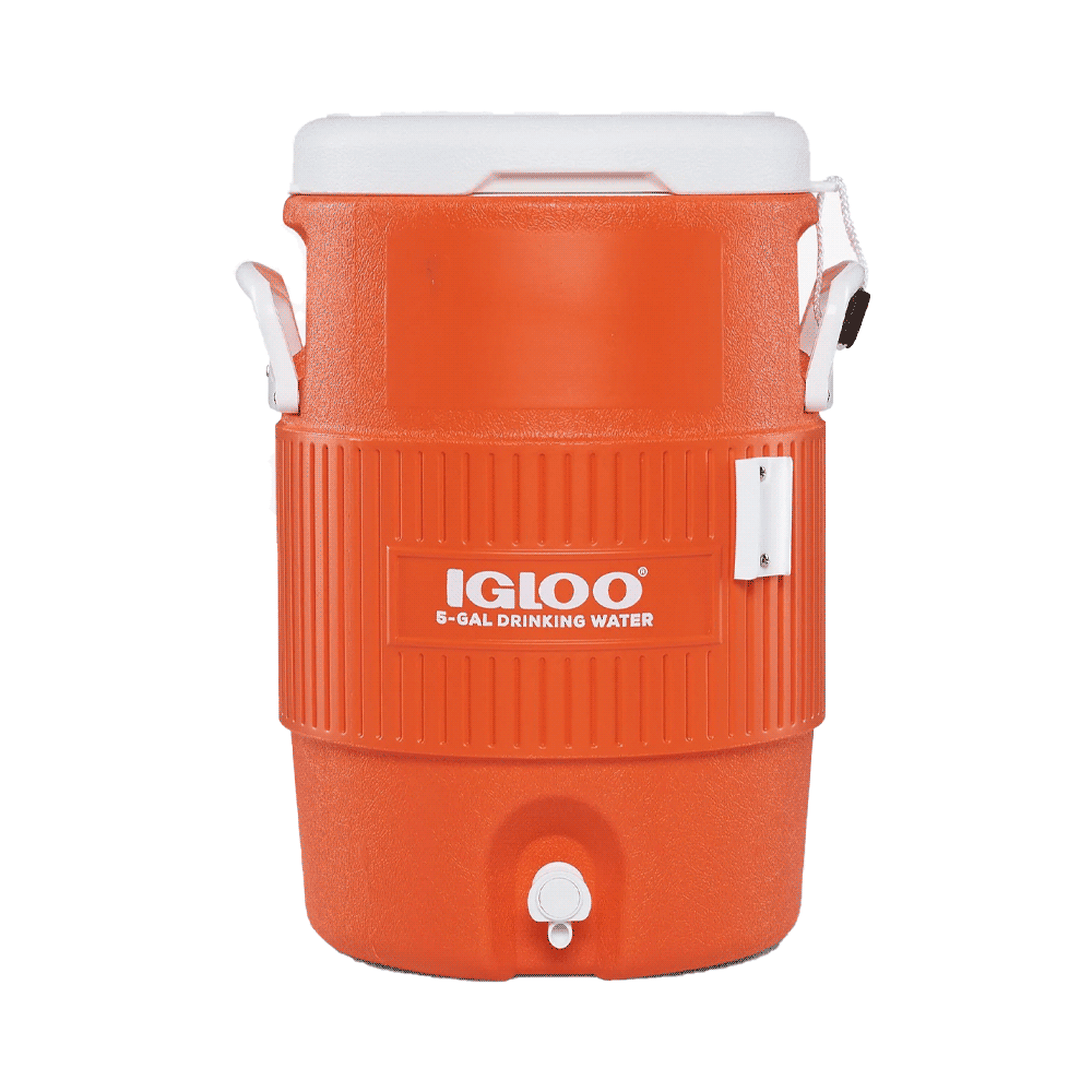 Conservadora igloo 18.9  litros c/asiento superior 42316 naranja