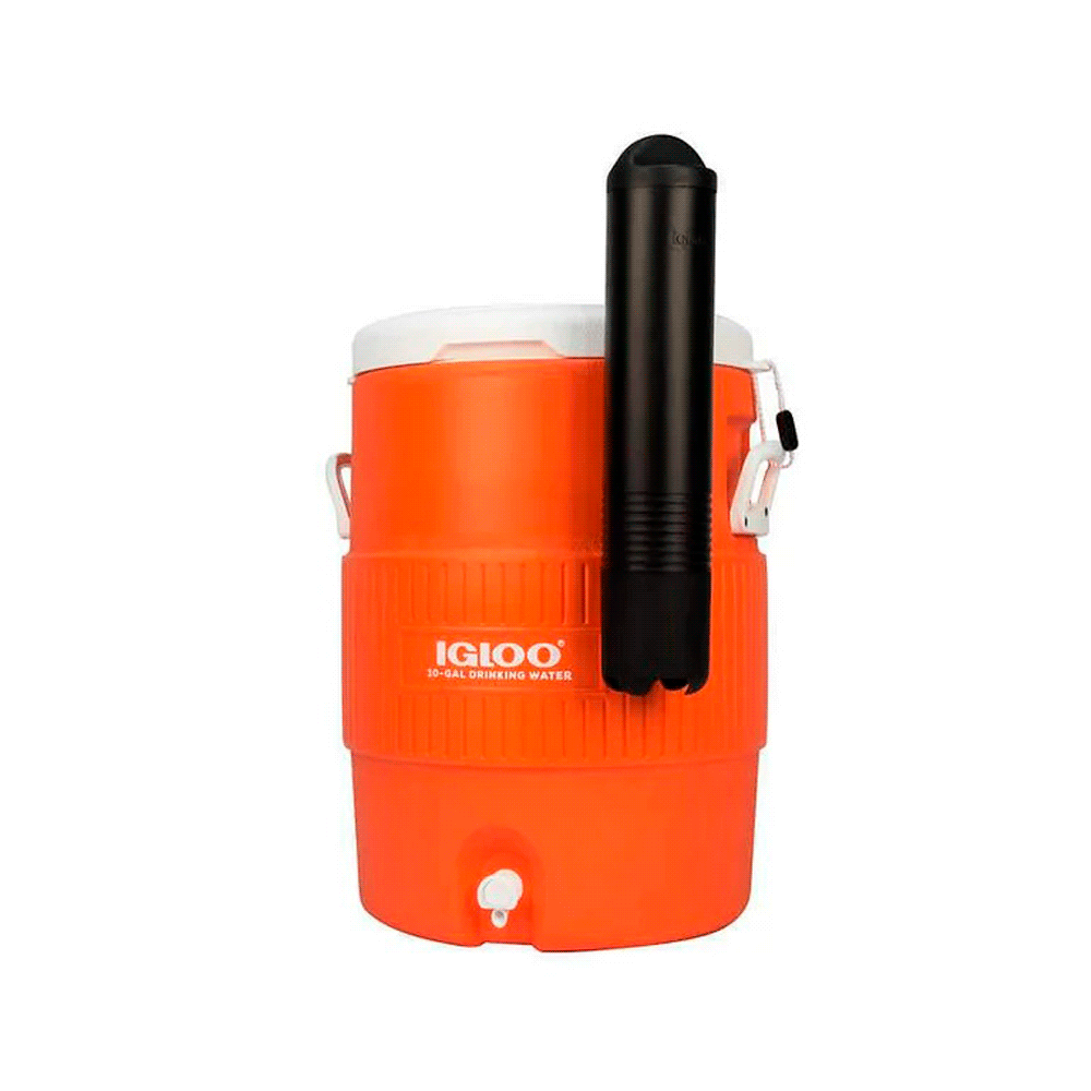Conservadora igloo 37.8 litros c/asiento disp.vaso 42021 naranja