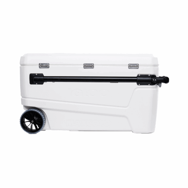 Conservadora igloo 104 litros sunset glide c/ruedas 50170 blanco - Imagen 2