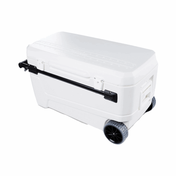 Conservadora igloo 104 litros sunset glide c/ruedas 50170 blanco - Imagen 3