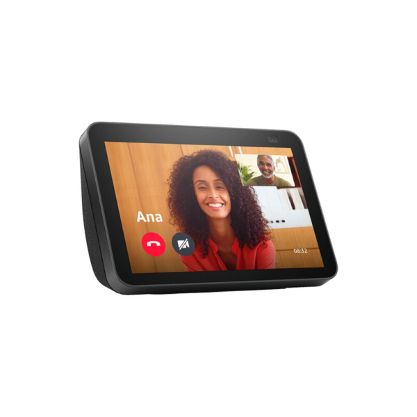 Amazon echo show 8 alexa 2da gen 8" bivolt/13mp/bt/usb/negro 510798
