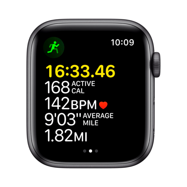 Apple watch se 44mm ios/bt/hora/lector/gps midnight mkq63ll/a