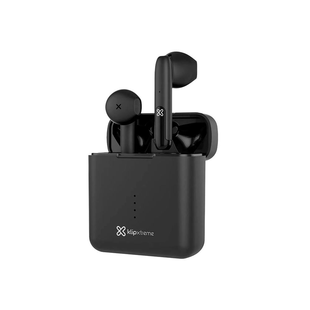 Auricular con microfono klip kte-010bk twin touch tws/bluetooth/wireless negro