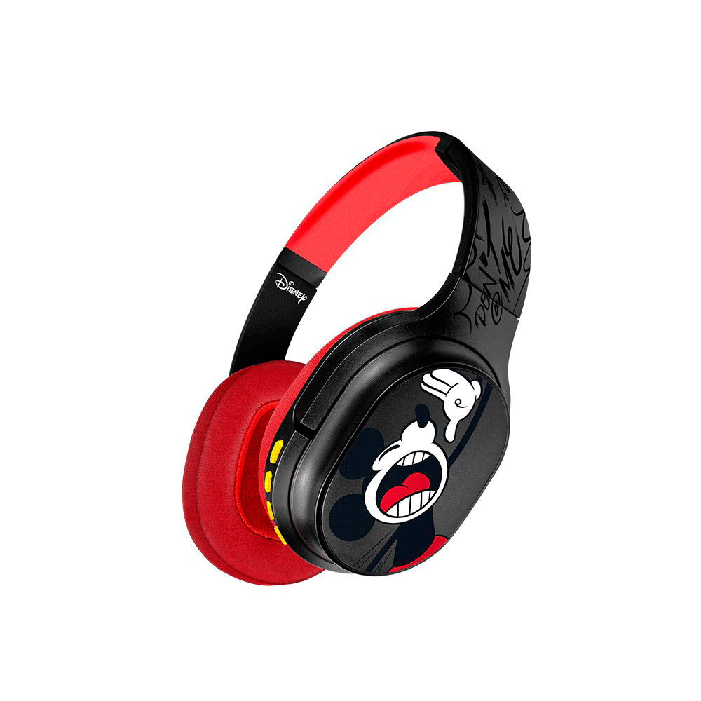 Auricular con microfono xtech xth-d660mk mickey mouse bt/3.5mm/1jack/negro