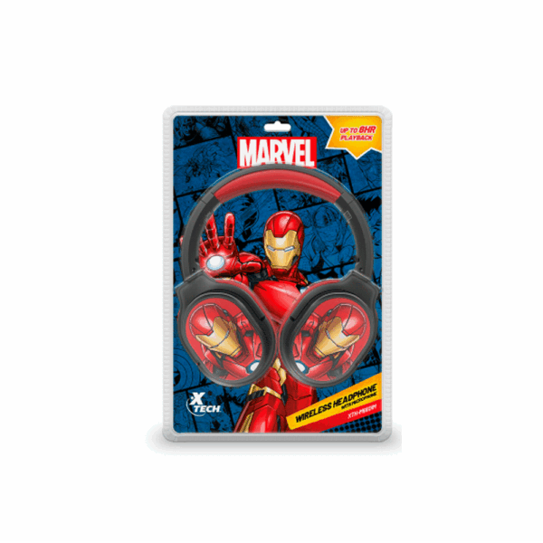 Auricular con microfono xtech xth-m660im iron man bluetooth/3.5mm/1jack/negro - Imagen 4