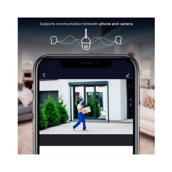 Camara iot nexxt 2k qhd exterior sd/sensor movimiento/ nhc-o612
