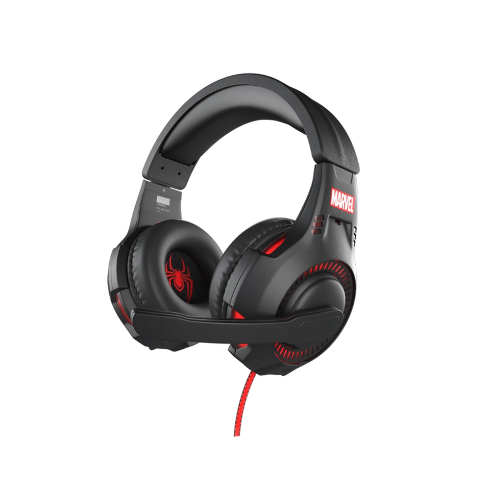 Auricular con microfono xtech xth-m541sm spiderman 3.5mm/1jack/usb/negro