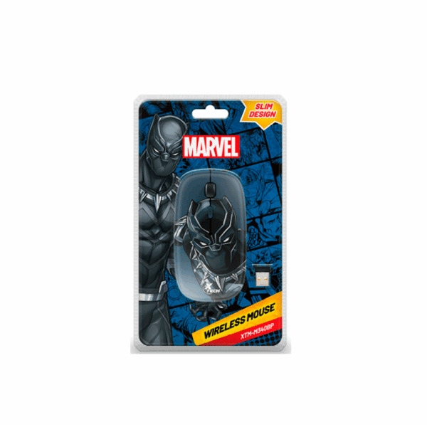 Mouse xtech wireless xtm-m340bp pantera negra xtech 1600dpi/4 bot/negro - Imagen 4