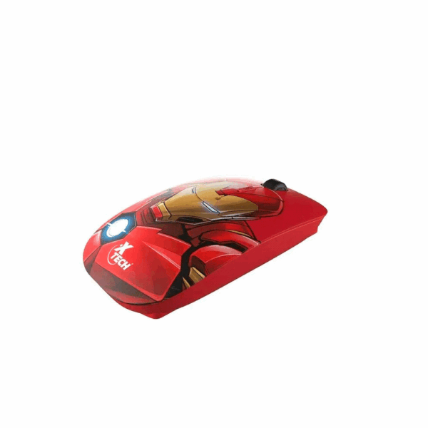 Mouse xtech wireless xtm-m340im iron man xtech 1600dpi/4 bot/rojo - Imagen 2