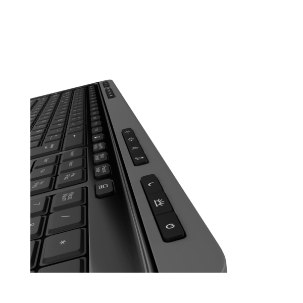 Teclado con mouse klip kbk-520 magnifik wireless duo esp/neg - Imagen 4