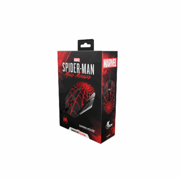 Mouse xtech usb xtm-m520sm spiderman 2400dpi/3d/7 bot/negro - Imagen 4