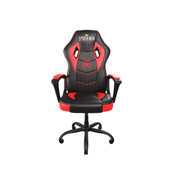 Silla gamer xtech xtf-mc100sm spiderman 120kg/negro y rojo