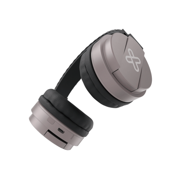 Auricular con microfono klip kwh-001sv fury pro headph bluetooth plata