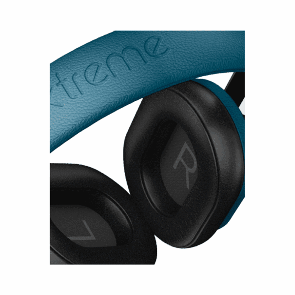 Auricular con microfono klip kwh-750bl  style headph bluetooth/ 1 jack 3.5mm azul - Imagen 3