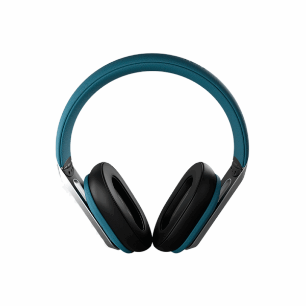 Auricular con microfono klip kwh-750bl  style headph bluetooth/ 1 jack 3.5mm azul - Imagen 4