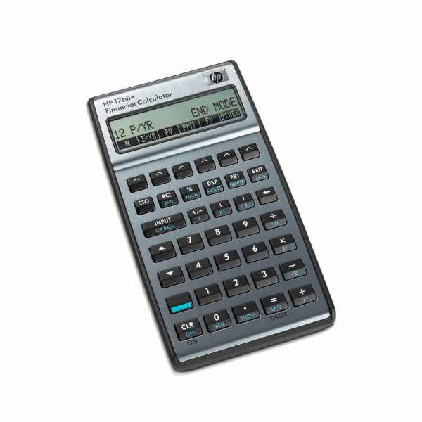 Calculadora financiera hp 17bii+ 2 lineas formato vertical plata - Imagen 2