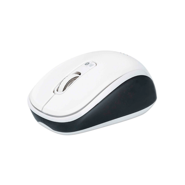 Mouse wireles 179645 manhattan 1600dpi/ 3 botones/ blanco