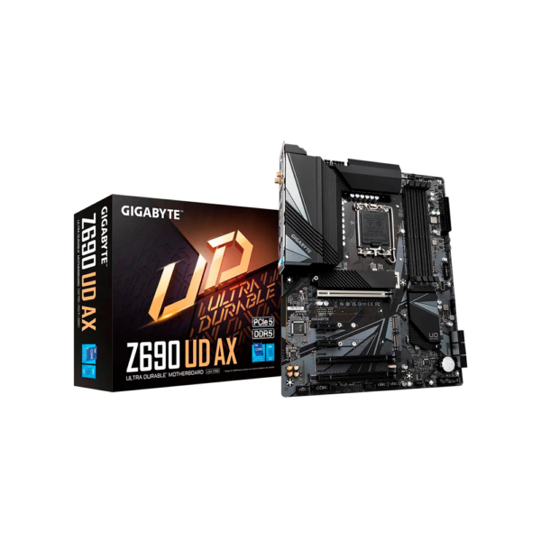 Placa madre gigabyte 1700 z690 ud ax ddr5 s/r/hdmi/dp/wifi/4m2/usb3.2/atx