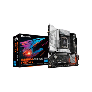 Placa madre gigabyte 1700 b660m aorus pro ax ddr5 s/ r/ hdmi/ dp/ 2m2/ usb3.2/ wifi/ matx