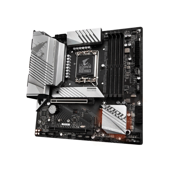 Placa madre gigabyte 1700 b660m aorus pro ax ddr5 s/ r/ hdmi/ dp/ 2m2/ usb3.2/ wifi/ matx