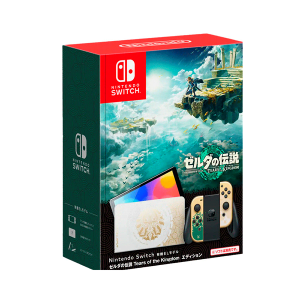 Nintendo switch oled 7" 64gb the legend of zelda wifi/bt/hdmi/jpn heg-s-kdaaa