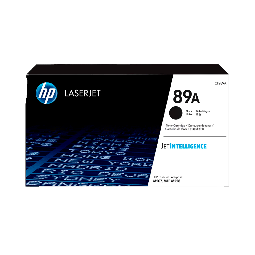 Toner hp 89a negro cf289a m507/mfp m528