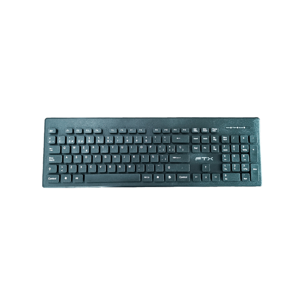 Teclado usb ftx ftxk100s espa¤ol