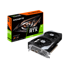 Placa de video gigabyte rtx3050 windforce oc 8g gddr6 gv-n3050wf2oc-8gd