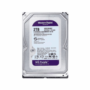 Disco duro sata3 2tb western digital purple 5400 64mb wd23purz surveillance