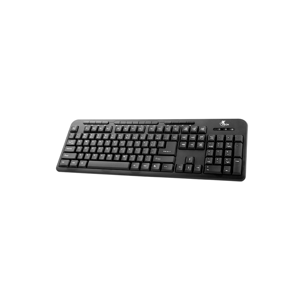 Teclado xtech usb xtk-130e mult/ing/negro