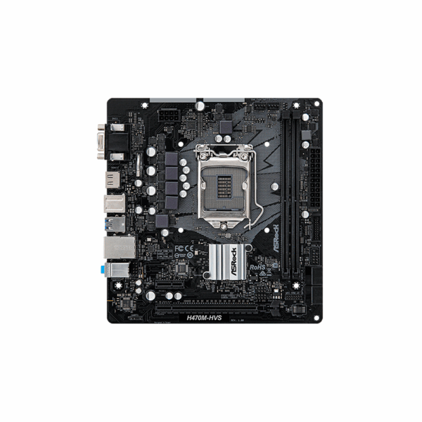 Placa madre asrock 1200 h470m-hvs v/s/r/hdmi/ddr4/usb3.2/matx - Imagen 2