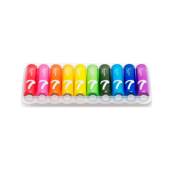 Pila xiaomi alcalina aaa rainbow lr03 caja 10uni bhr5394gl